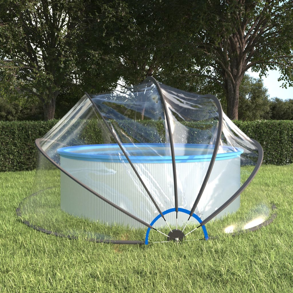 vidaXL Cúpula de piscina 500x250 cm