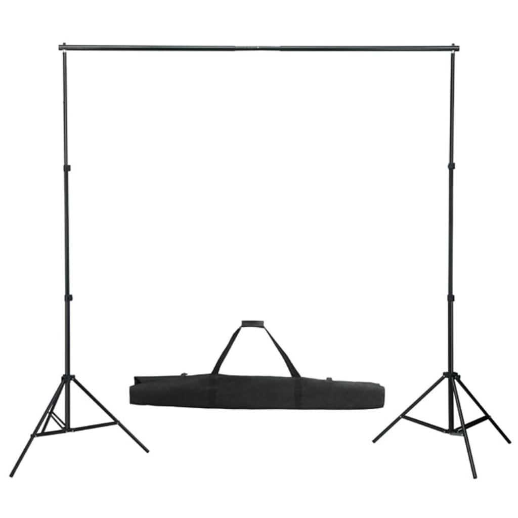 vidaXL Kit de estúdio fotográfico com conjunto de iluminação