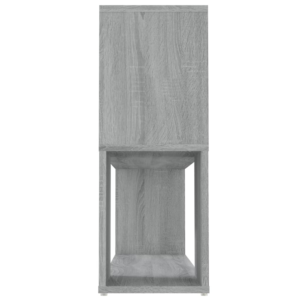 vidaXL Estante 100x24x63 cm derivados de madeira cinzento sonoma