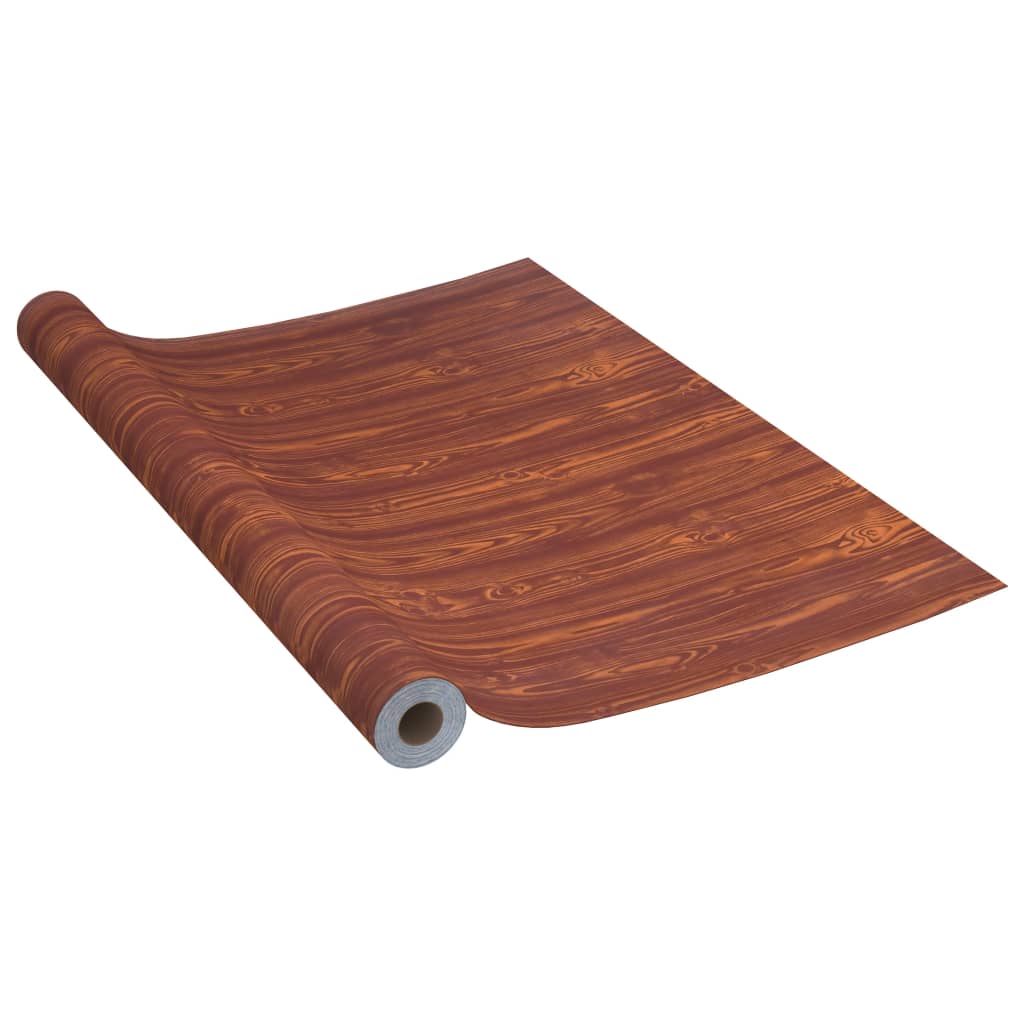 vidaXL Autocolante para móveis 500x90 cm PVC cor madeira de acácia