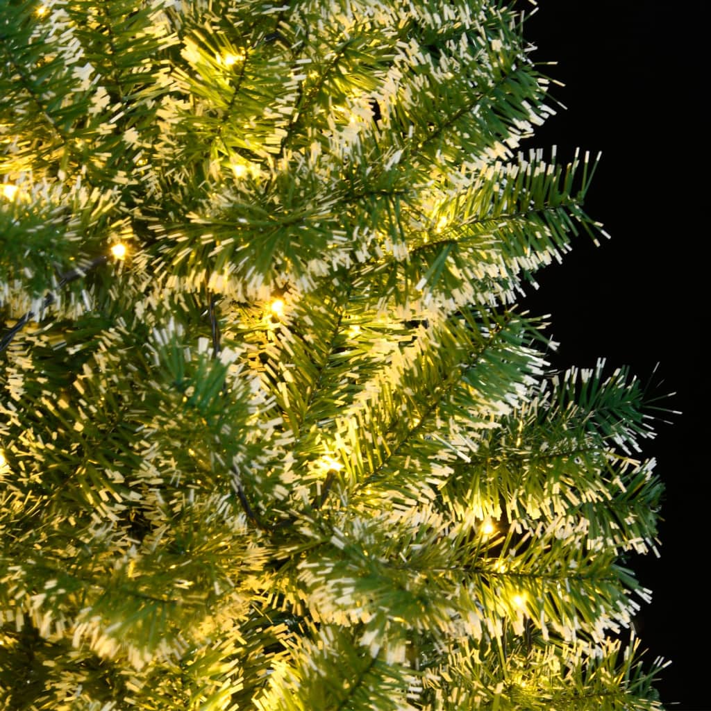 vidaXL Árvore de Natal artificial com 150 luzes LED e neve 120 cm