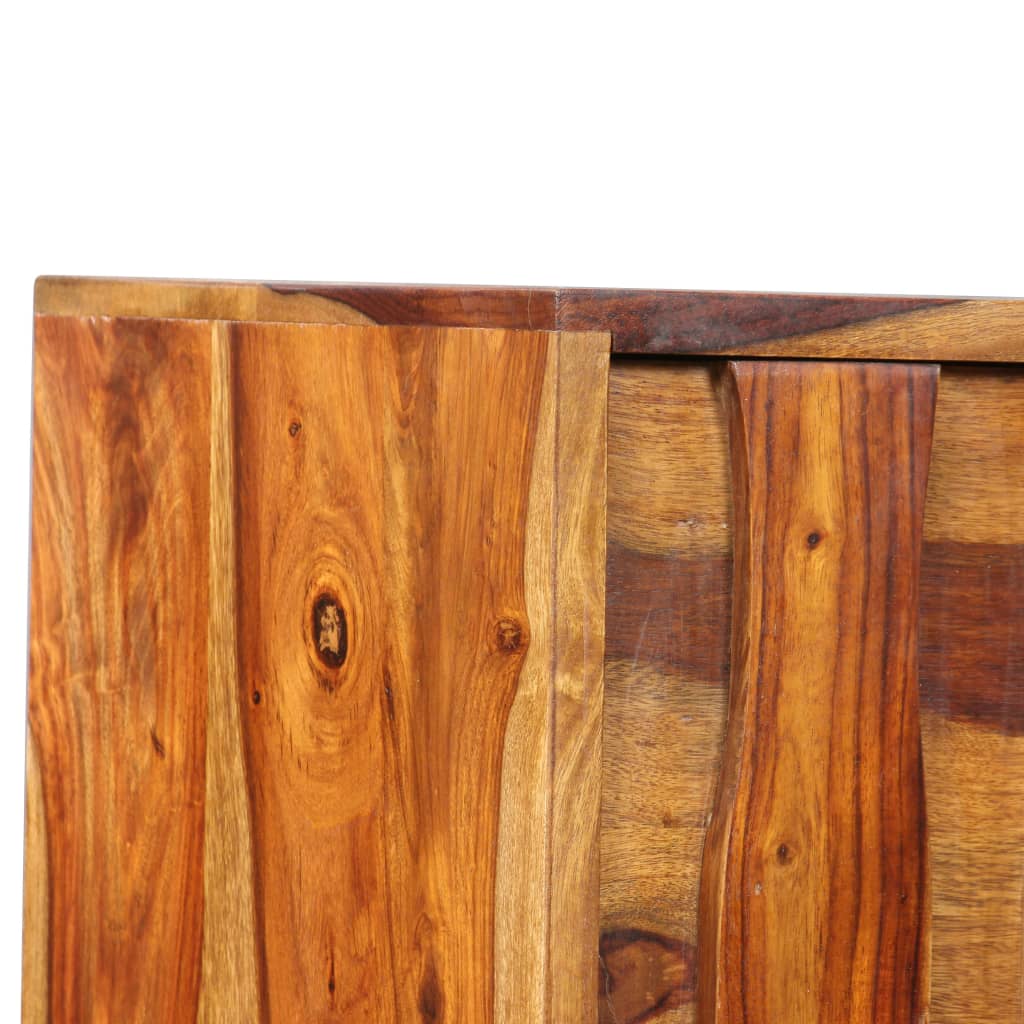 vidaXL Aparador em madeira de sheesham maciça 120x30x80 cm