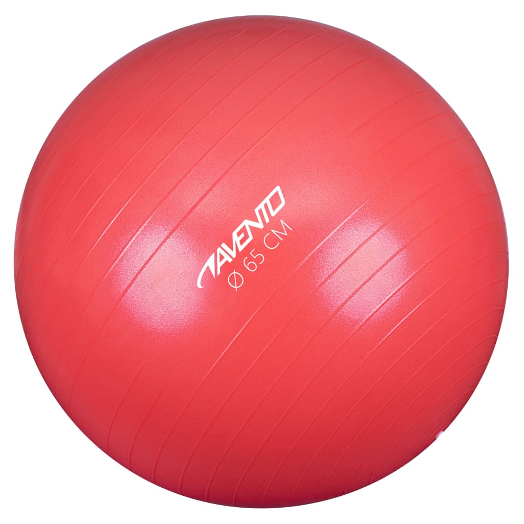 Avento Bola de fitness/ginásio 65 cm de diâmetro rosa