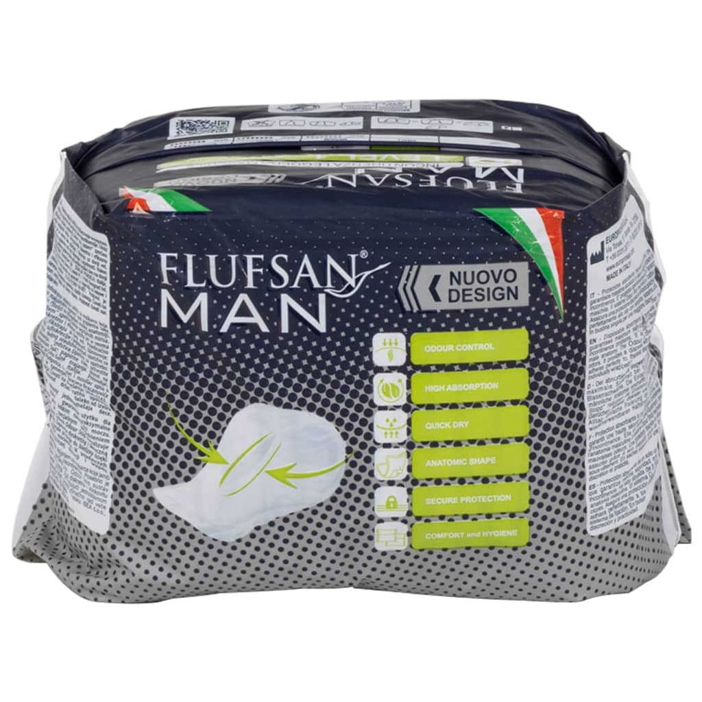 Flufsan Protetor absorvente masculino nível 1 96 pcs