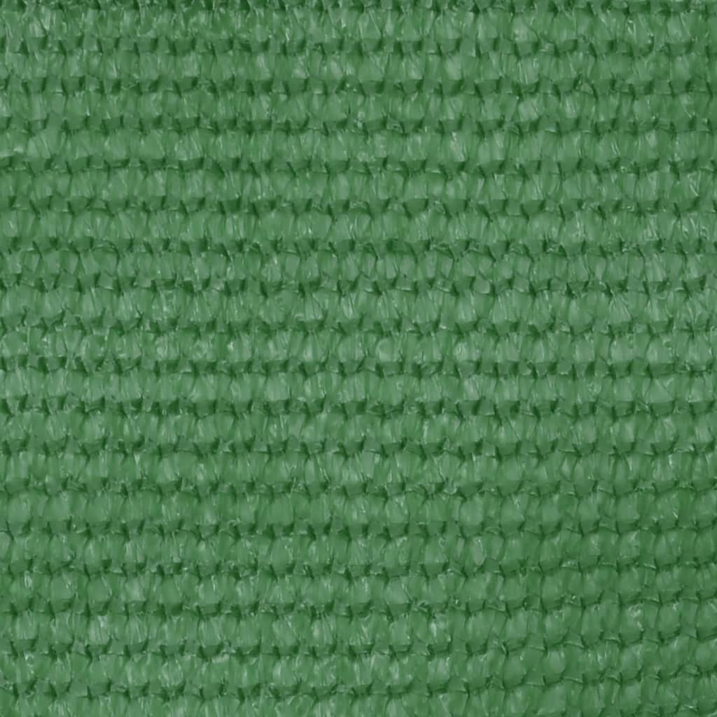 vidaXL Tela varanda PEAD 75x400 cm verde-claro