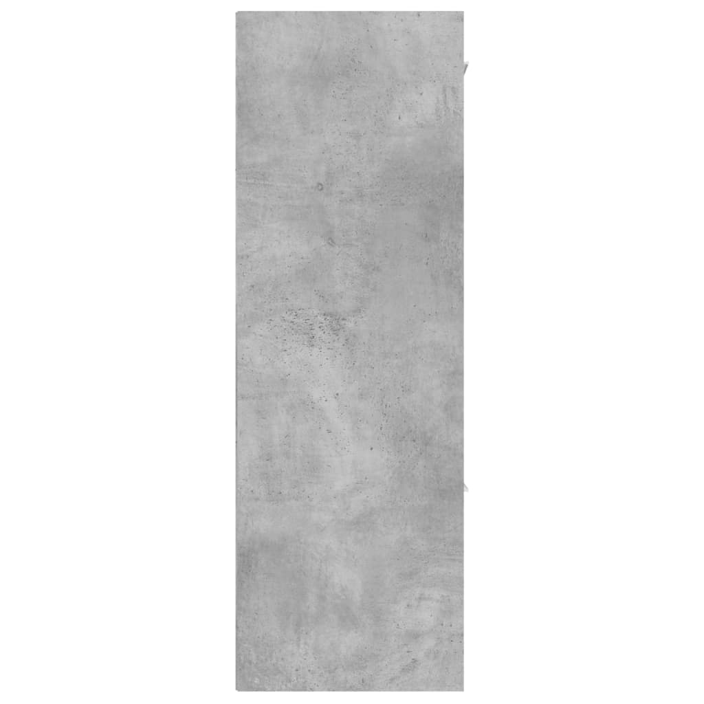 vidaXL Armário arrumação 60x29,5x90 cm contraplacado cinzento cimento