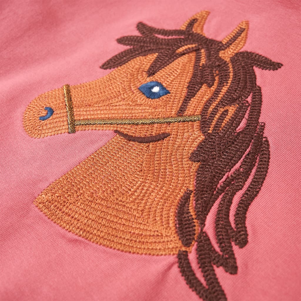 Sweatshirt para criança rosa-velho 92