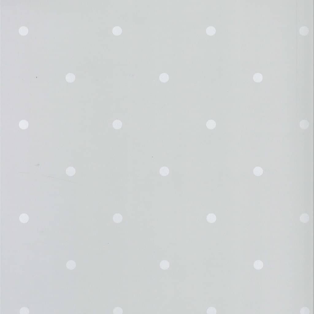 Noordwand Wallpaper Fabulous World Dots cinzento e branco