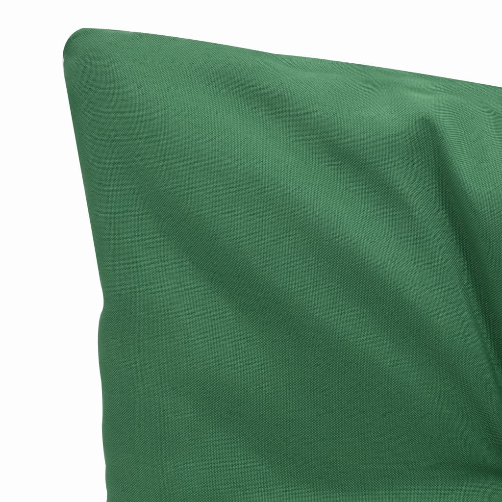 vidaXL Almofadões para cadeira de baloiço 2 pcs 50 cm verde