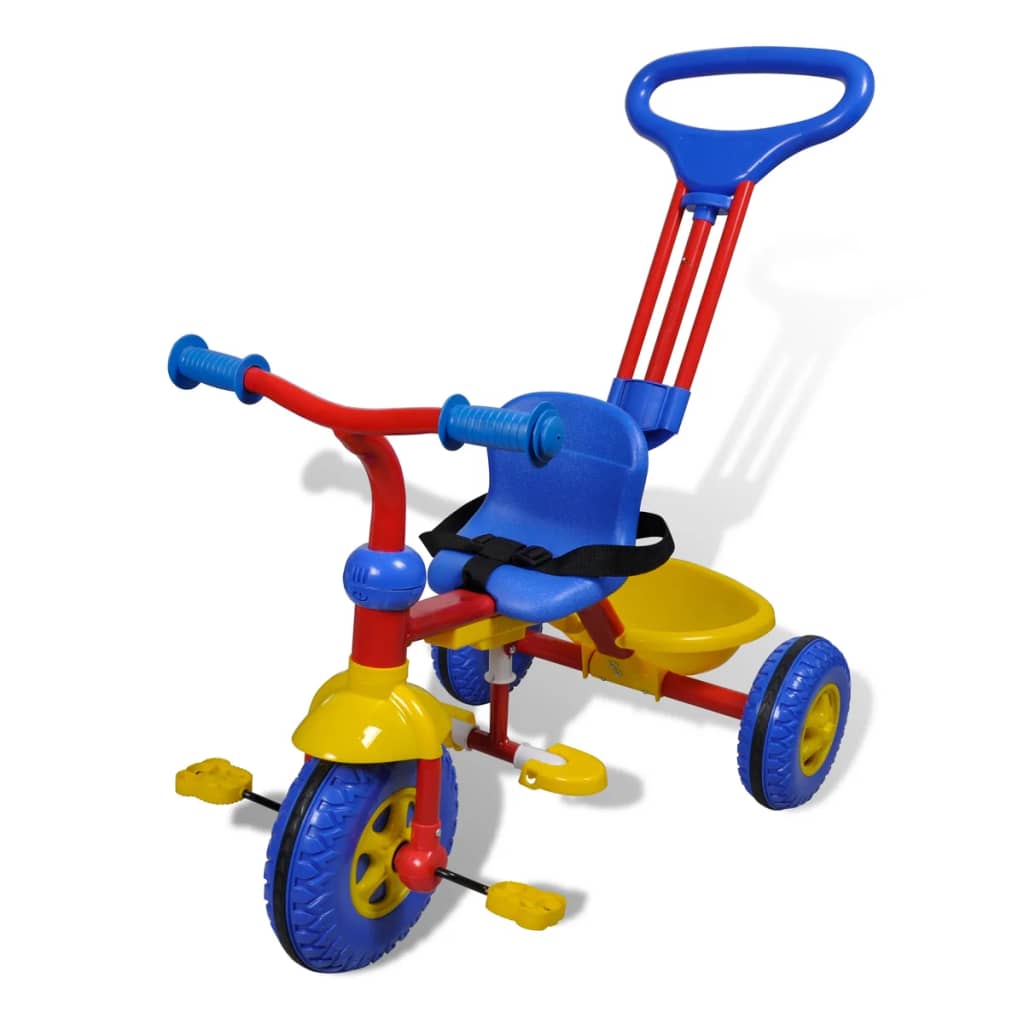 Triciclo para crianças / Vermelho-Azul-Amarelo
