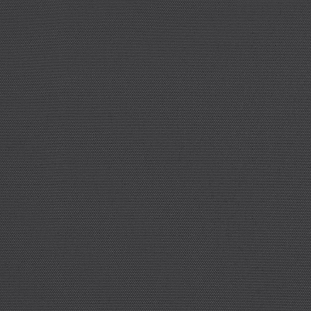 vidaXL Guarda-sol de exterior c/ mastro alumínio 270 cm preto