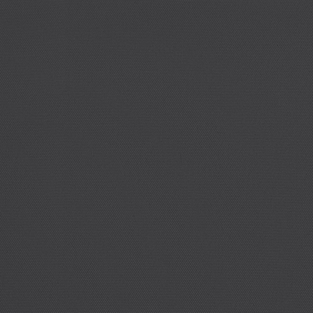 vidaXL Guarda-sol de exterior com mastro alumínio 180x110 cm preto