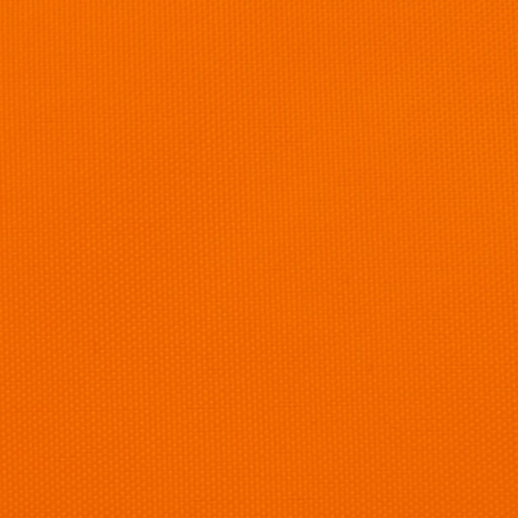 vidaXL Para-sol estilo vela tecido oxford retangular 3x4 m laranja