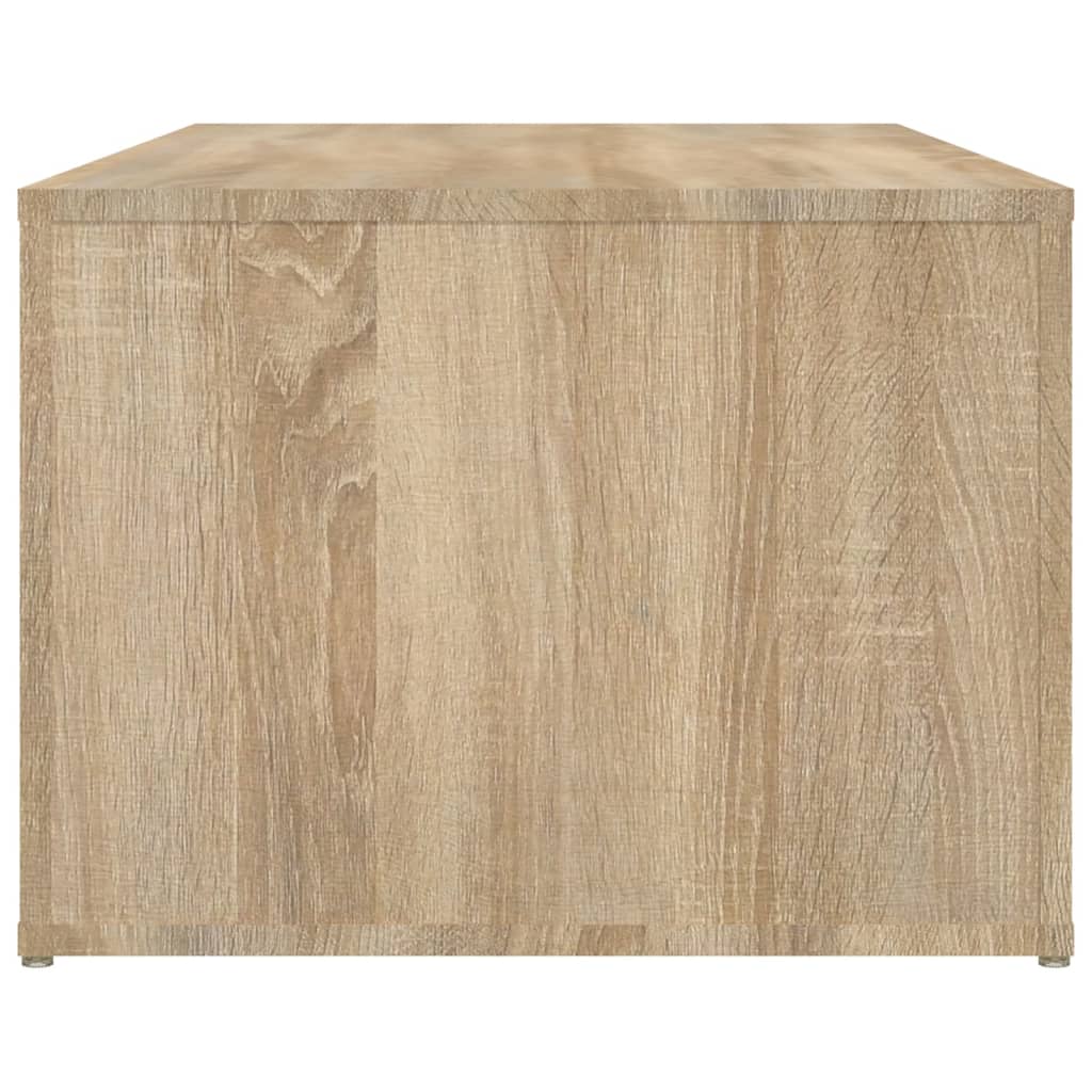 vidaXL Mesa de centro 100x50x36cm derivados de madeira carvalho sonoma