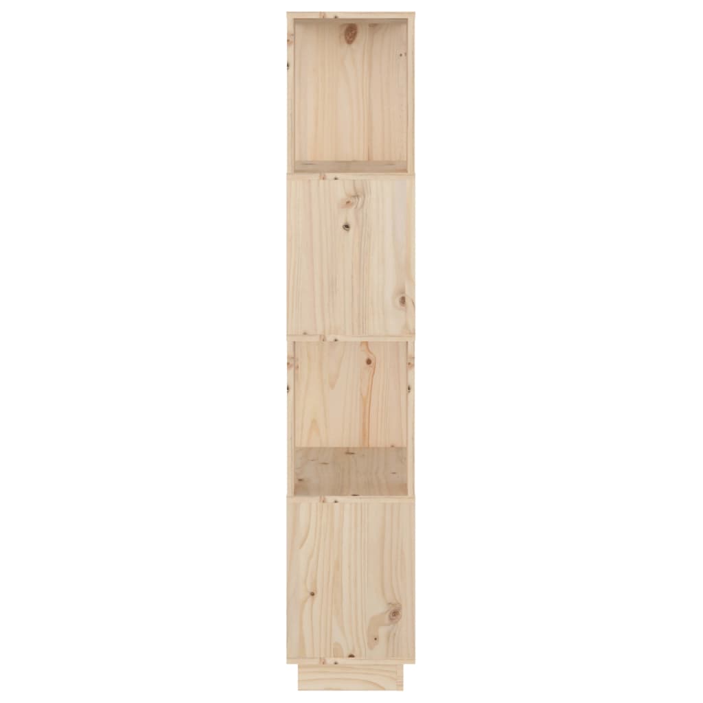 vidaXL Estante/divisória 51x25x132 cm madeira de pinho maciça
