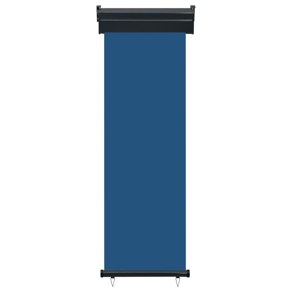 vidaXL Toldo lateral para varanda 60x250 cm azul