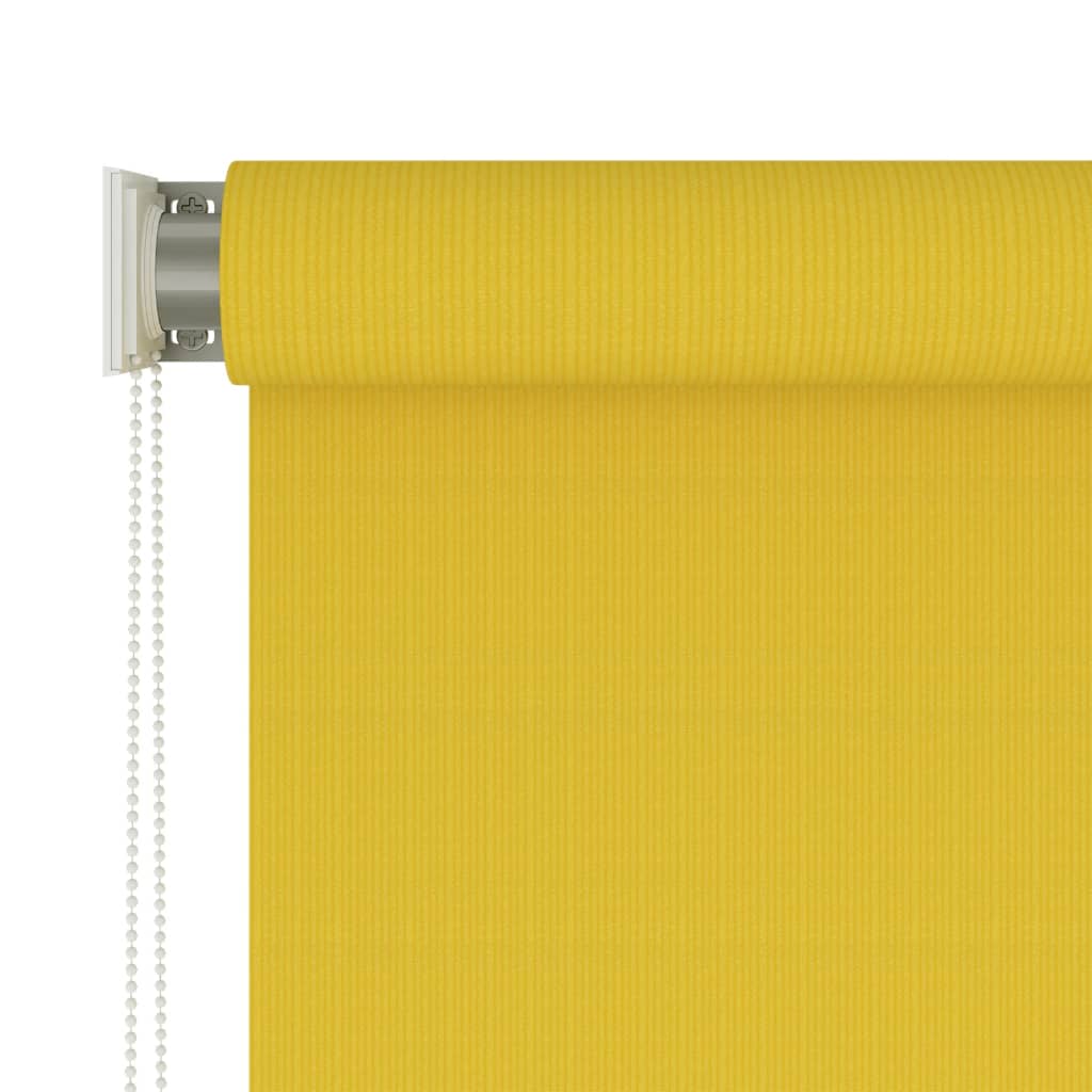 vidaXL Estore de rolo para exterior 200x140 cm amarelo
