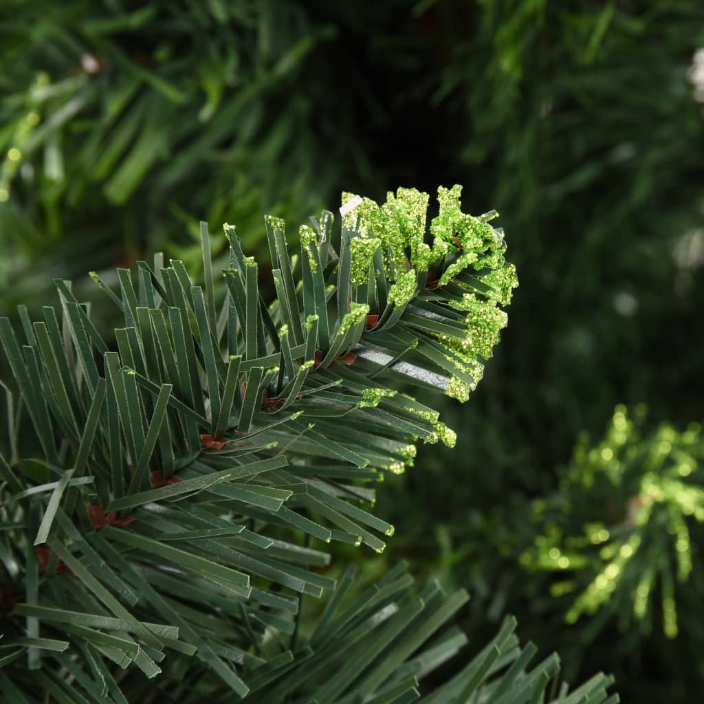 vidaXL Árvore de Natal artificial com pinhas 150 cm verde