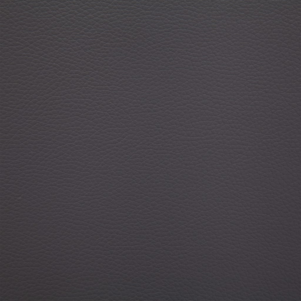 vidaXL Banco 106 cm couro artificial cinzento