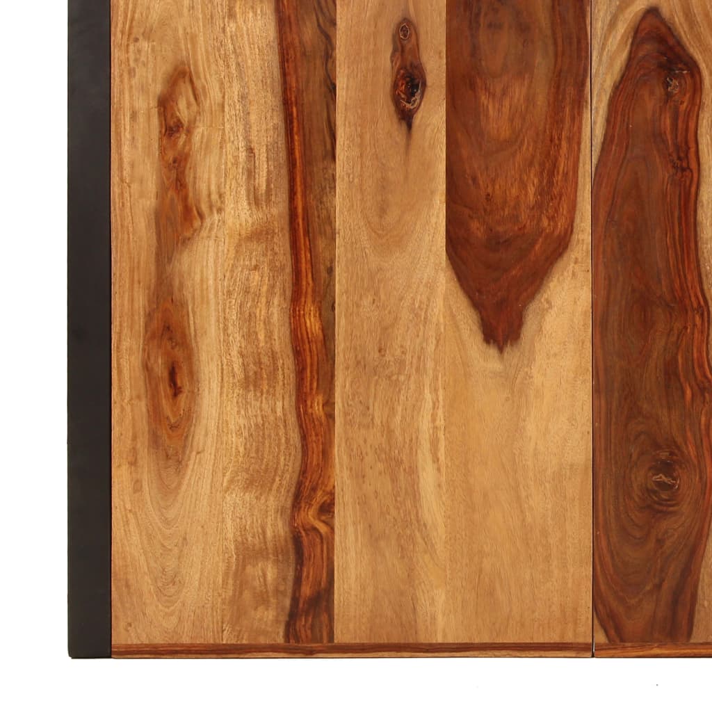 vidaXL Mesa de jantar 220x100x75 cm madeira de sheesham maciça