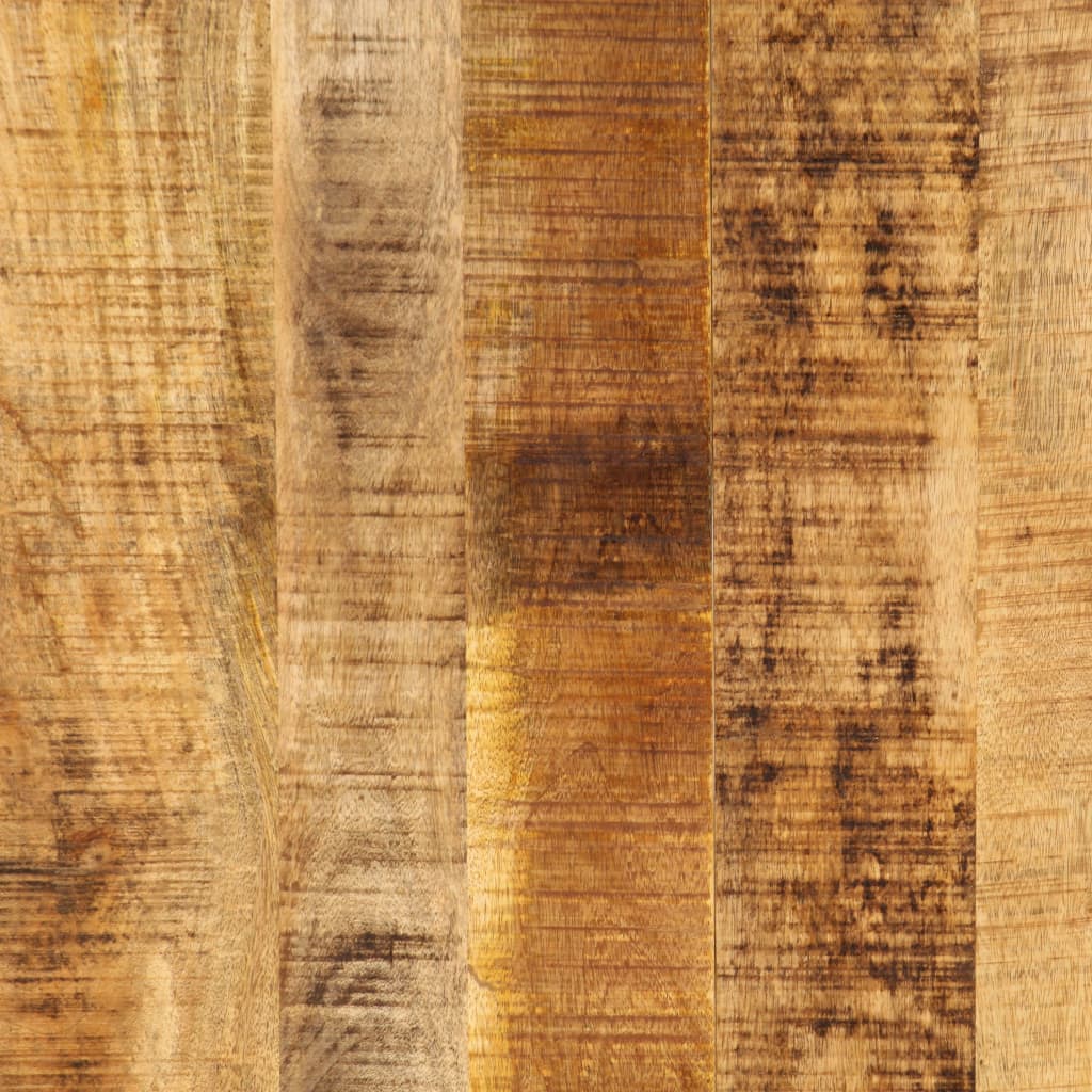 vidaXL Mesa de jantar madeira de mangueira maciça 220x100x75 cm