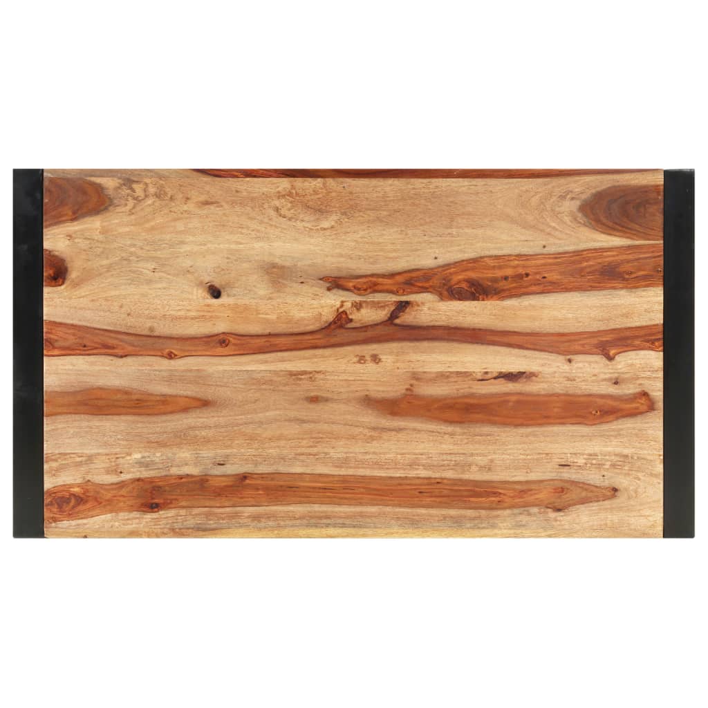 vidaXL Mesa de bar 110x60x110 cm madeira de sheesham maciça