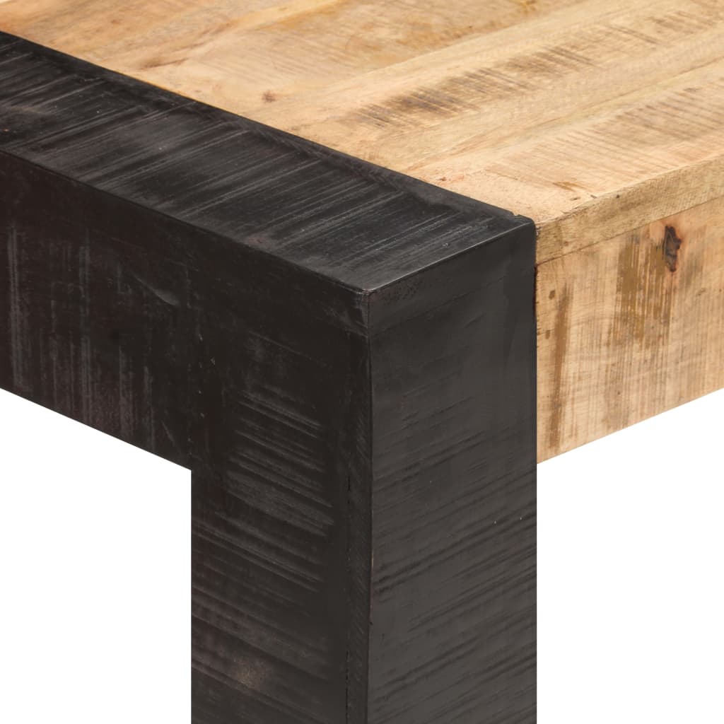 vidaXL Mesa de jantar 160x80x76 cm madeira mangueira maciça