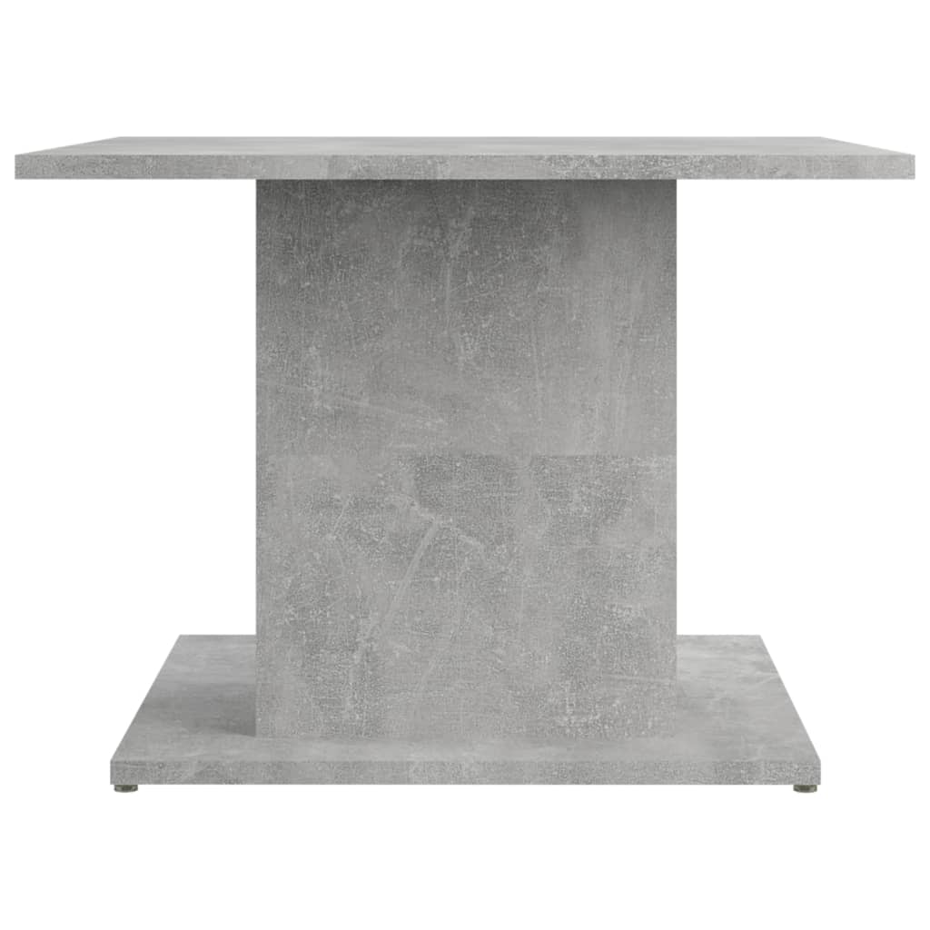 vidaXL Mesa de centro 55,5x55,5x40 cm contraplacado cinzento cimento