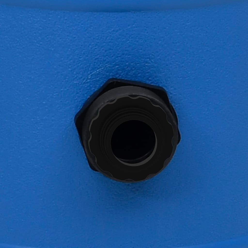 vidaXL Bomba de filtro para piscina 4 m³/h preto e azul
