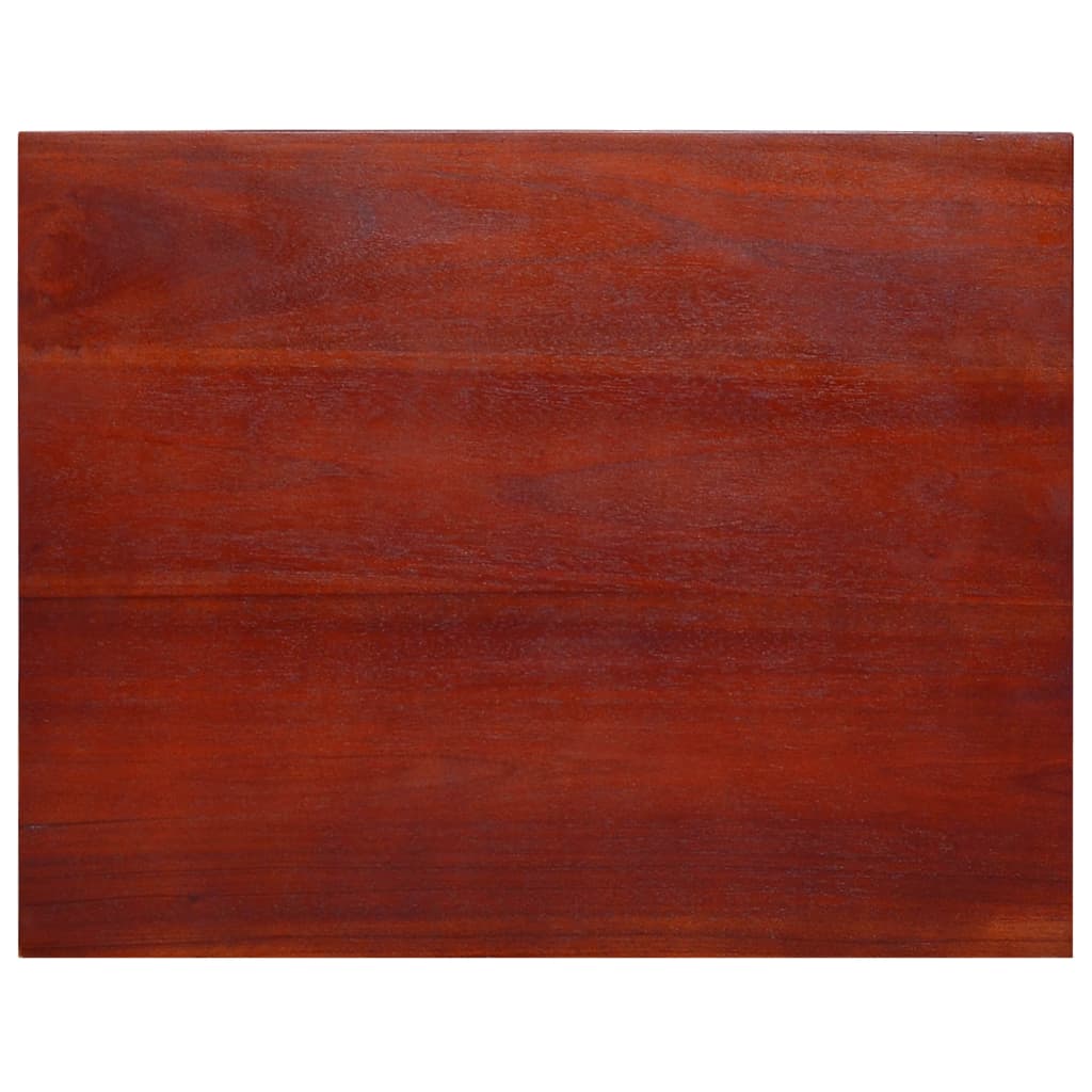 vidaXL Cómoda 45x35x100 cm madeira de mogno maciça castanho clássico