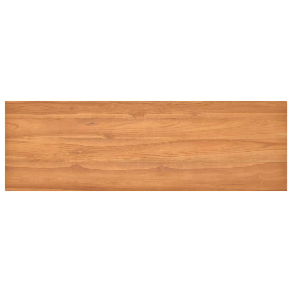 vidaXL Secretária 120x45x75 madeira de teca maciça