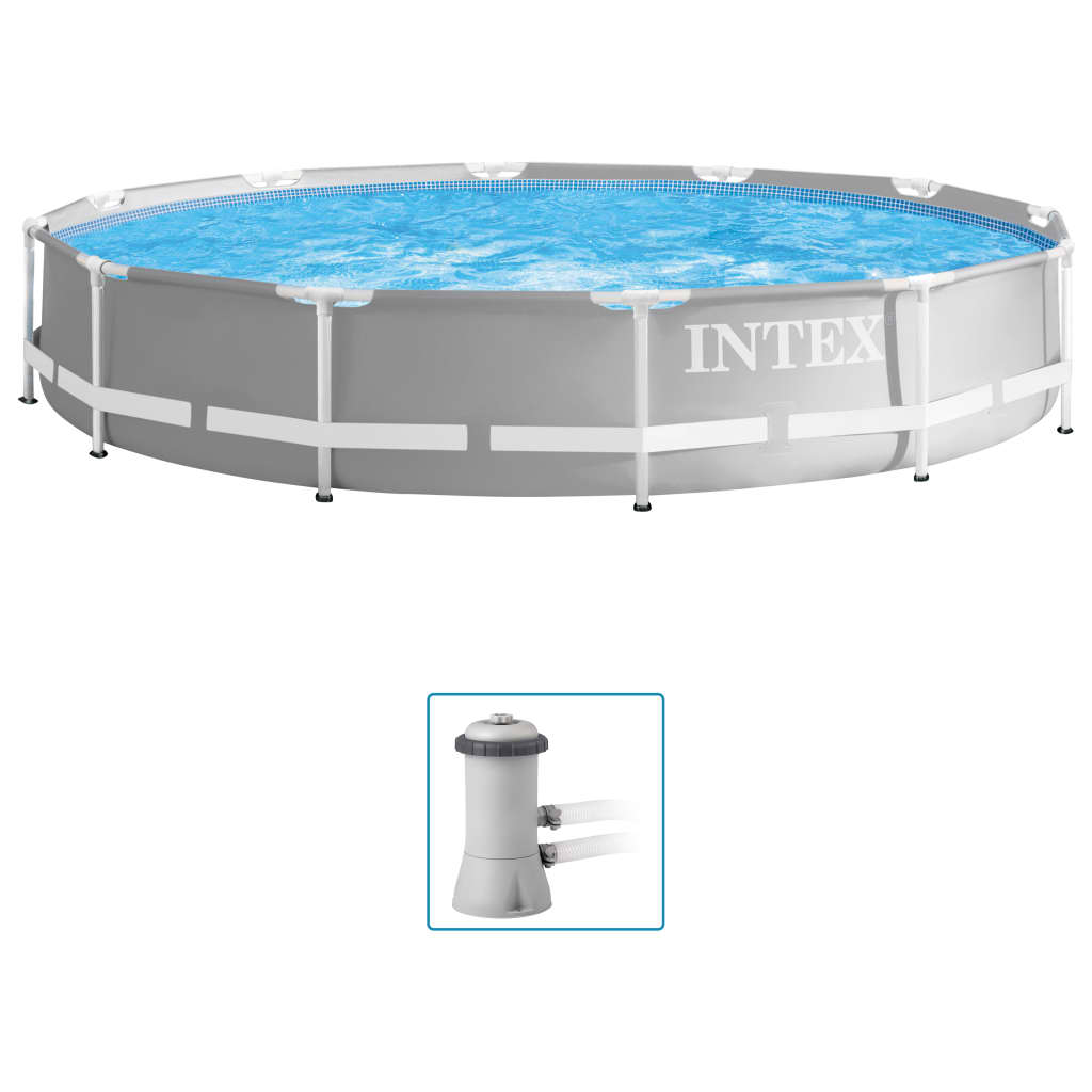 Intex Conjunto de piscina Prism Frame premium 366x76 cm