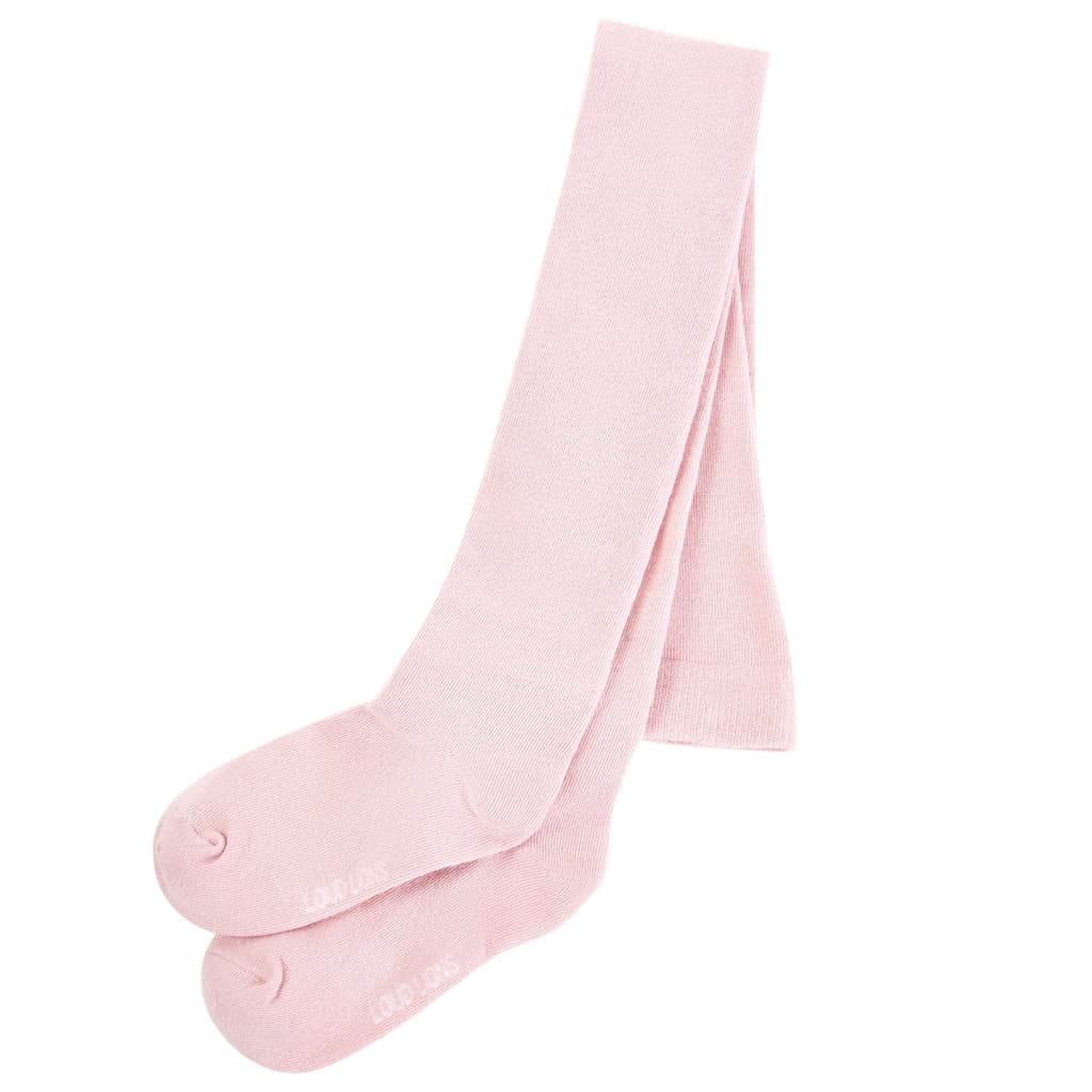 Meias-calças para crianças rosa 140