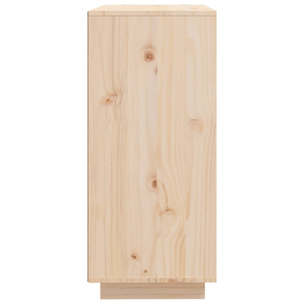 vidaXL Aparador 60x35x80 cm madeira de pinho maciça