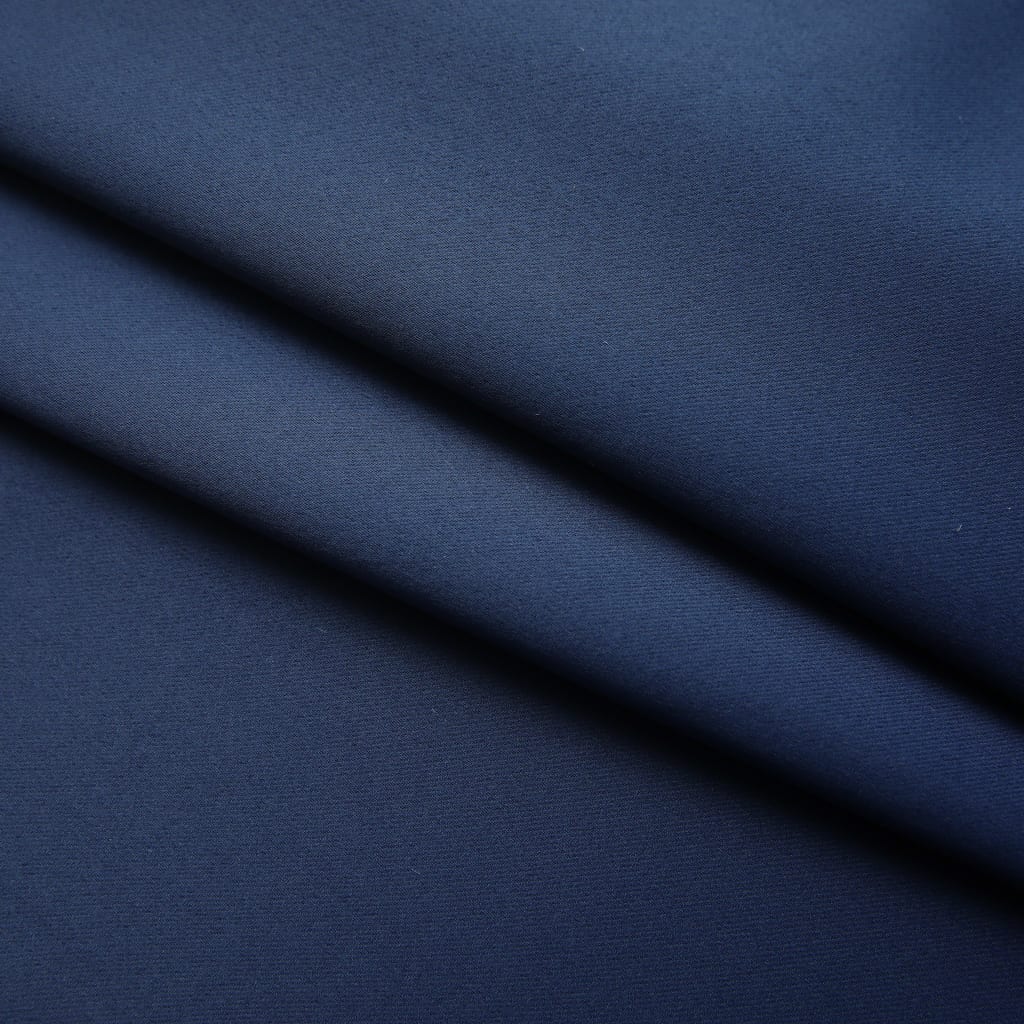vidaXL Cortinas blackout com ganchos 2 pcs 140x245 cm azul