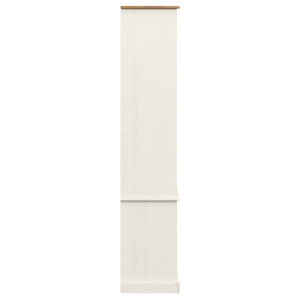 vidaXL Estante VIGO 85x35x170 cm madeira de pinho maciça branco