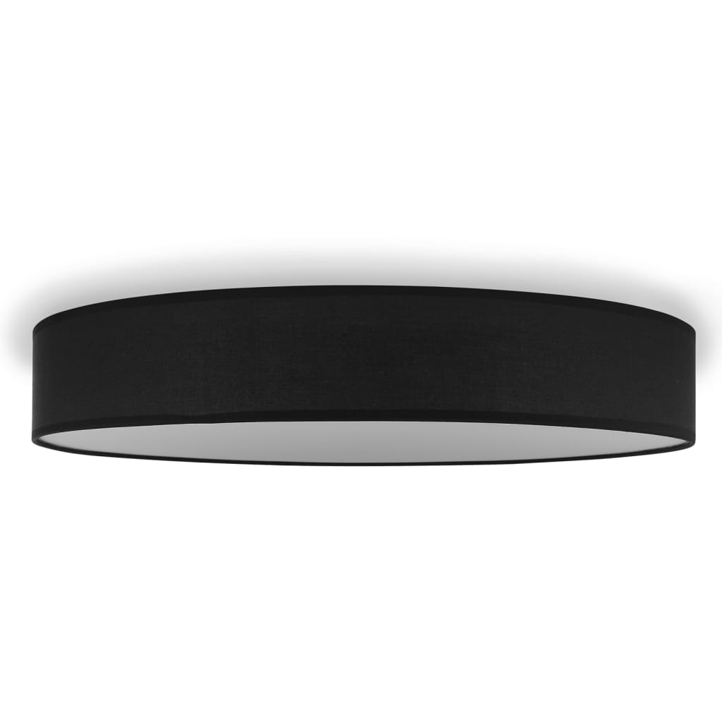 Smartwares Plafon/iluminação de teto 60x60x10 cm preto