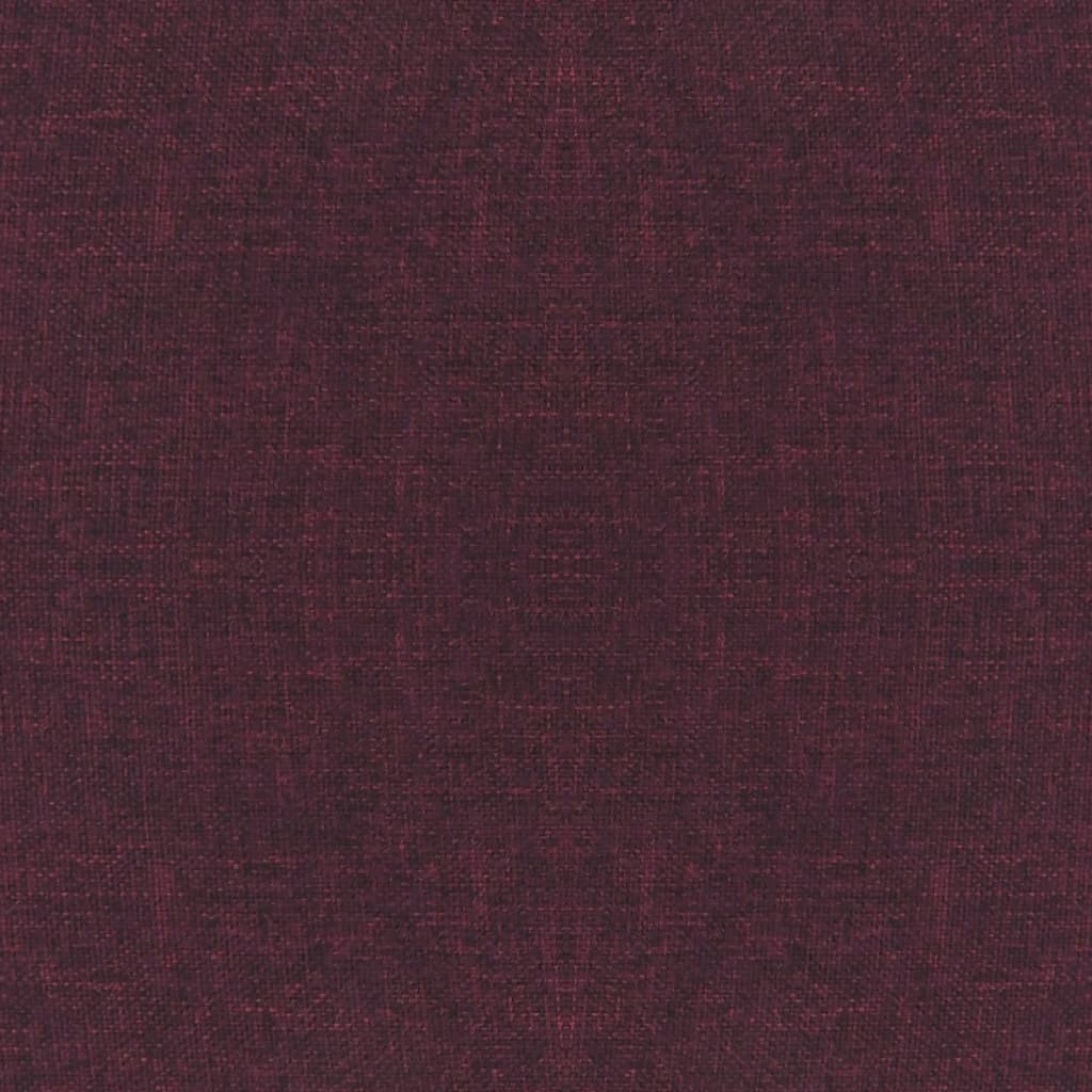 vidaXL Cadeiras de jantar giratórias 4 pcs tecido roxo
