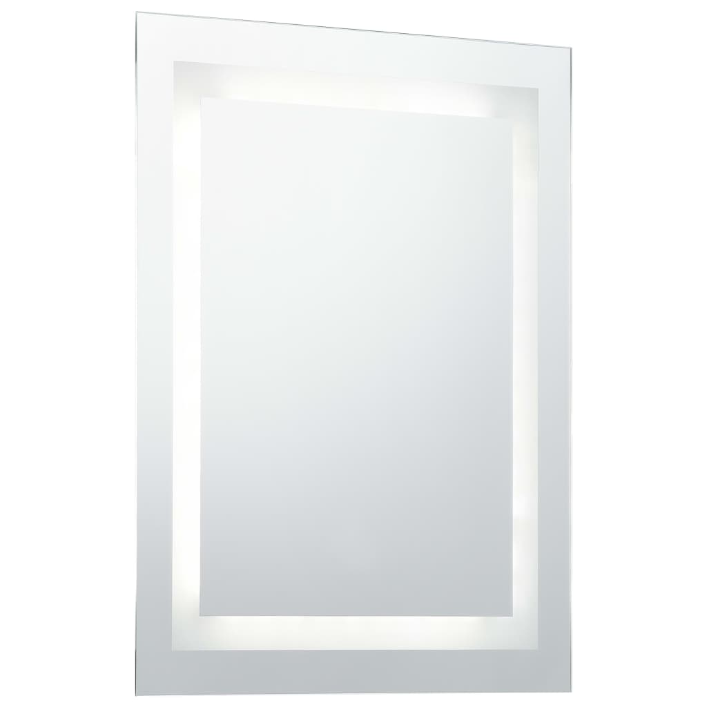 vidaXL Espelho casa de banho LED c/ sensor tátil 60x100 cm