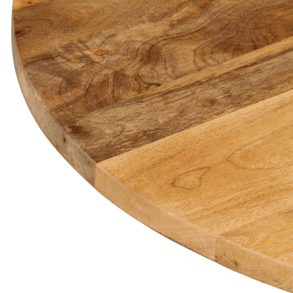 vidaXL Tampo de mesa redondo Ø50x2,5cm madeira de mangueira maciça