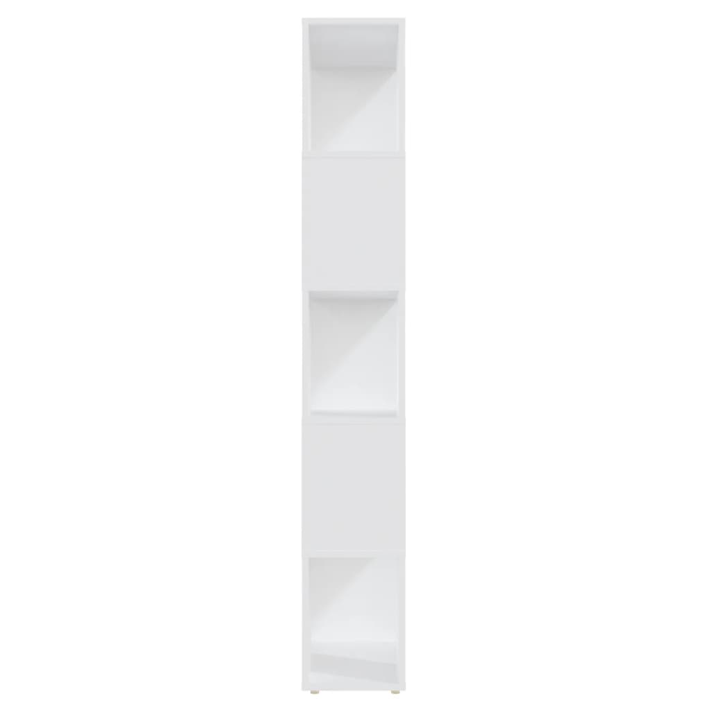 vidaXL Estante/divisória 60x24x155 cm contraplacado branco