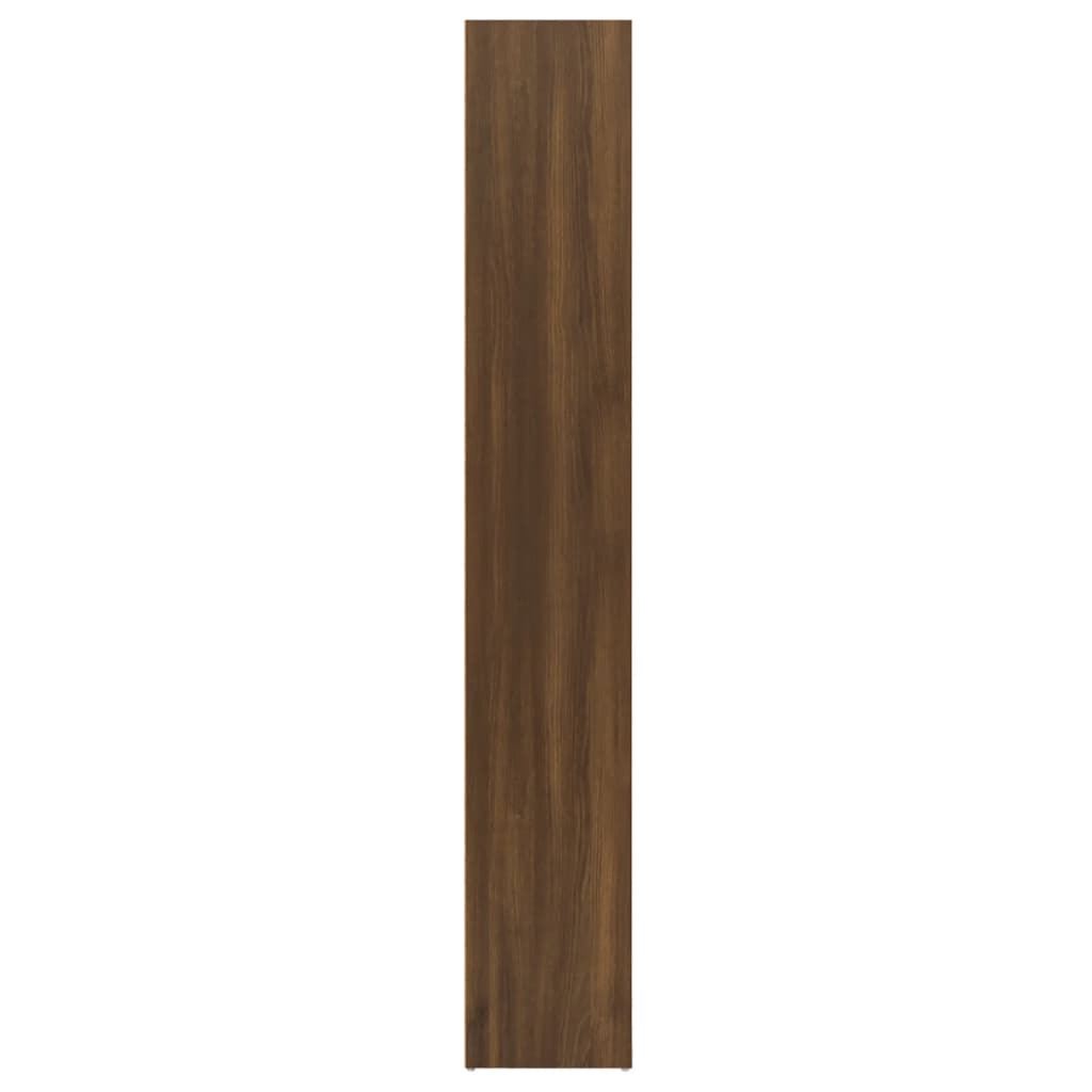 vidaXL Estante 40x30x189 cm derivados de madeira cor carvalho castanho