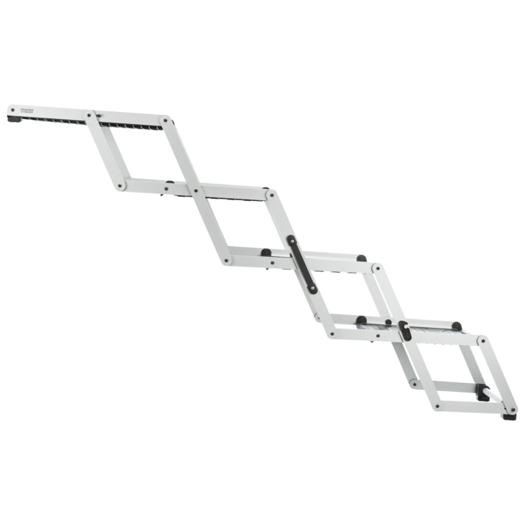 TRIXIE Escada p/ animais dobrável 4 degraus 160x70 cm alumínio