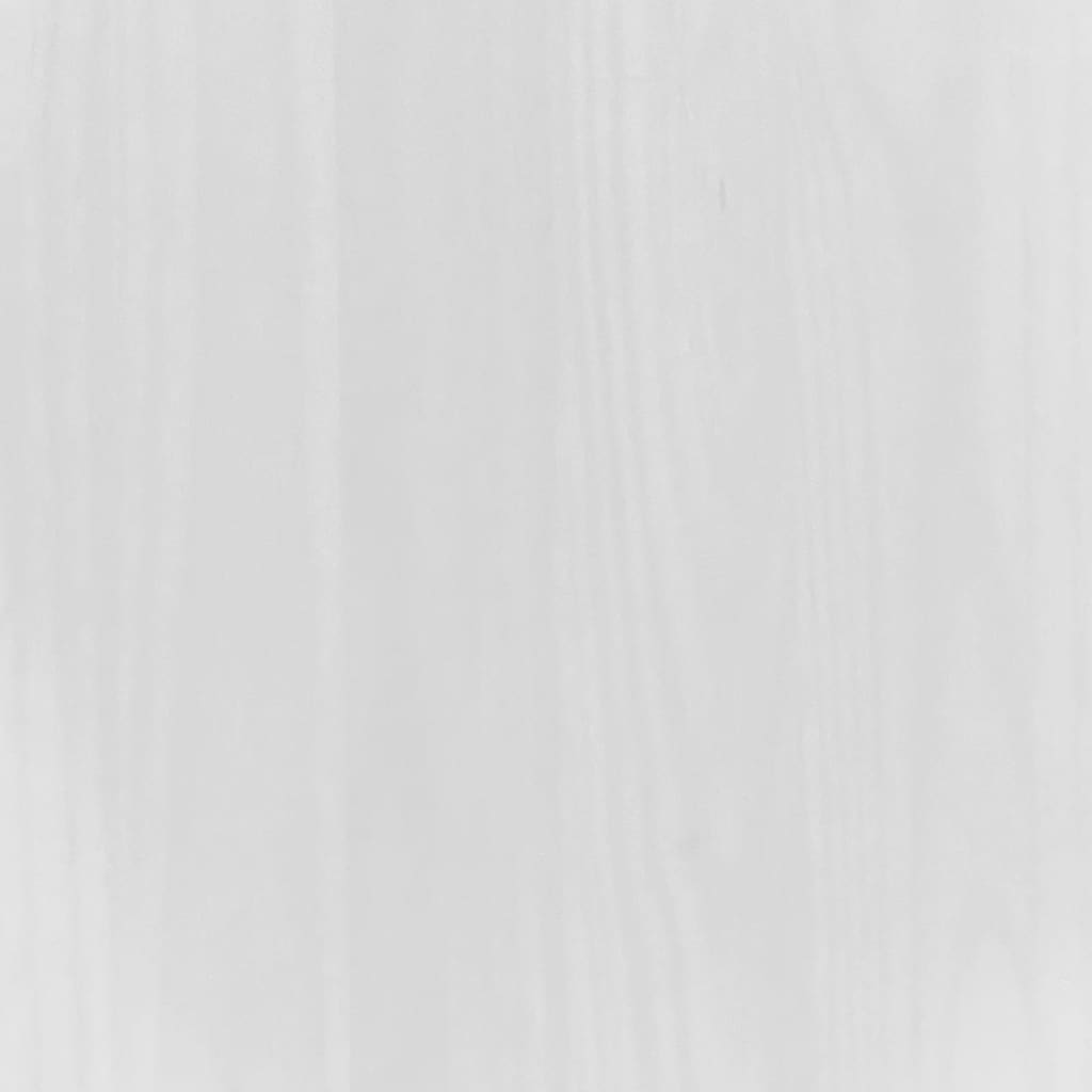 vidaXL Mesa consola Corona pinho mexicano 90x34,5x73 cm branco