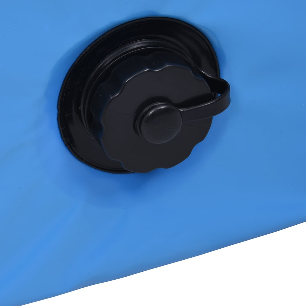 vidaXL Piscina para cães dobrável 160x30 cm PVC azul