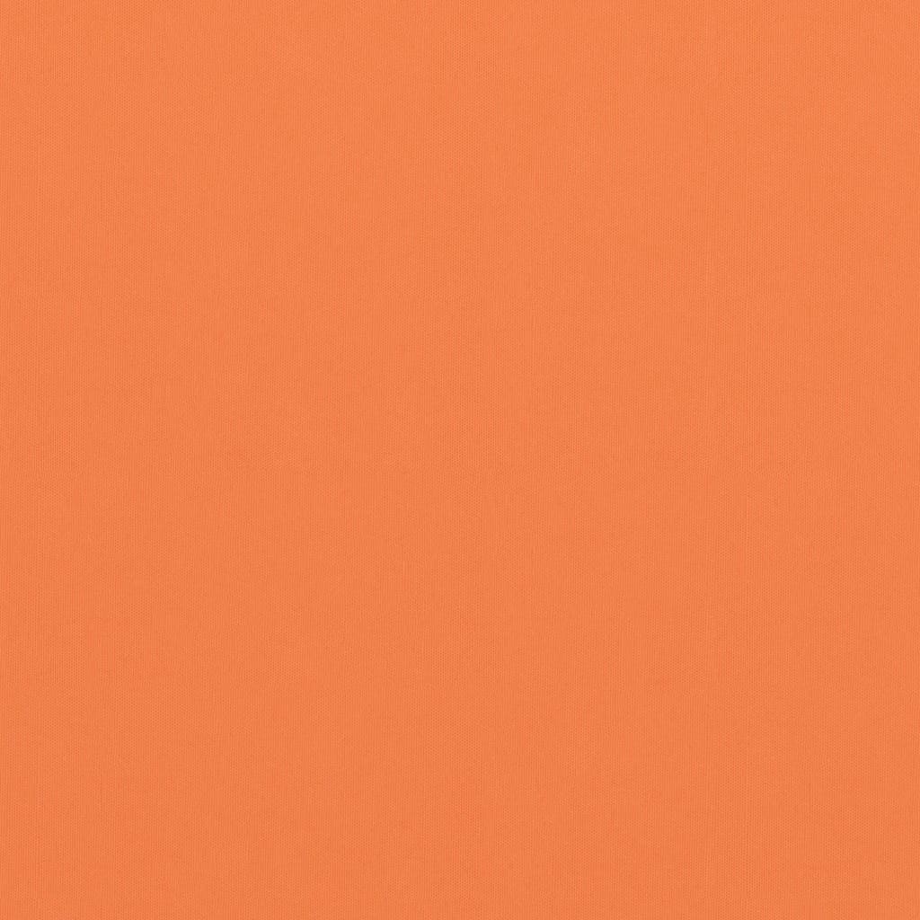 vidaXL Tela de varanda 120x600 cm tecido Oxford laranja