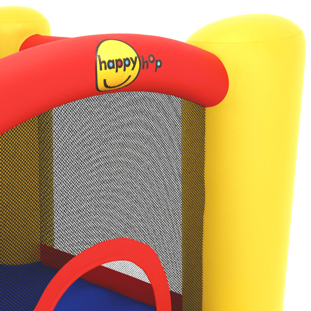 Happy Hop Castelo insuflável com escorrega 155x215x140 cm