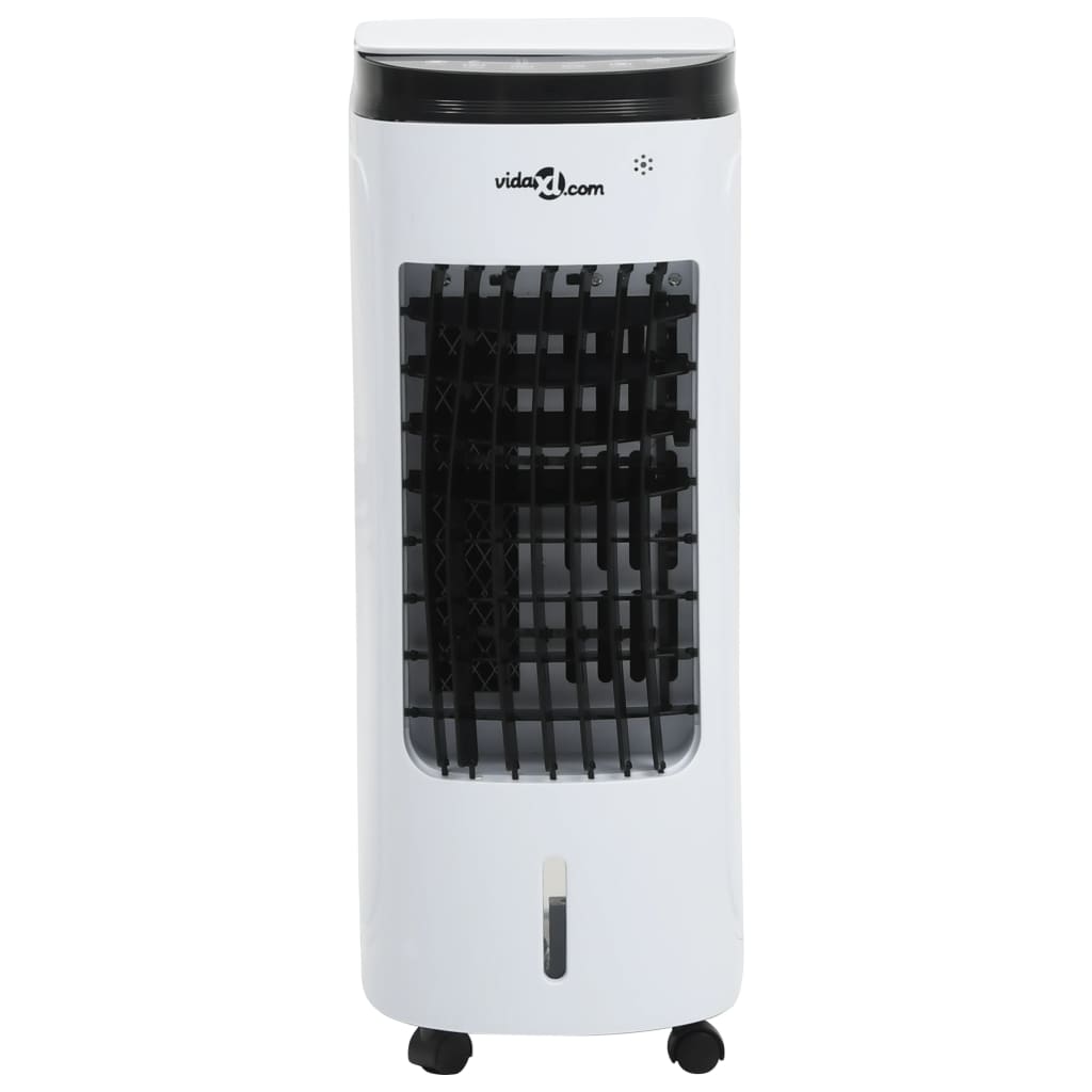 vidaXL Purificador de ar portátil 3-em-1 60 W branco e preto