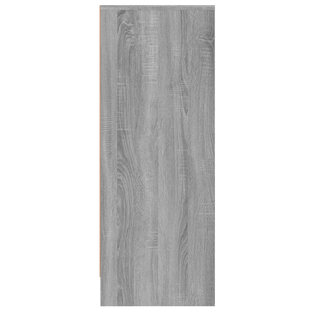 vidaXL Sapateira 60x35x92 cm derivados de madeira sonoma cinza
