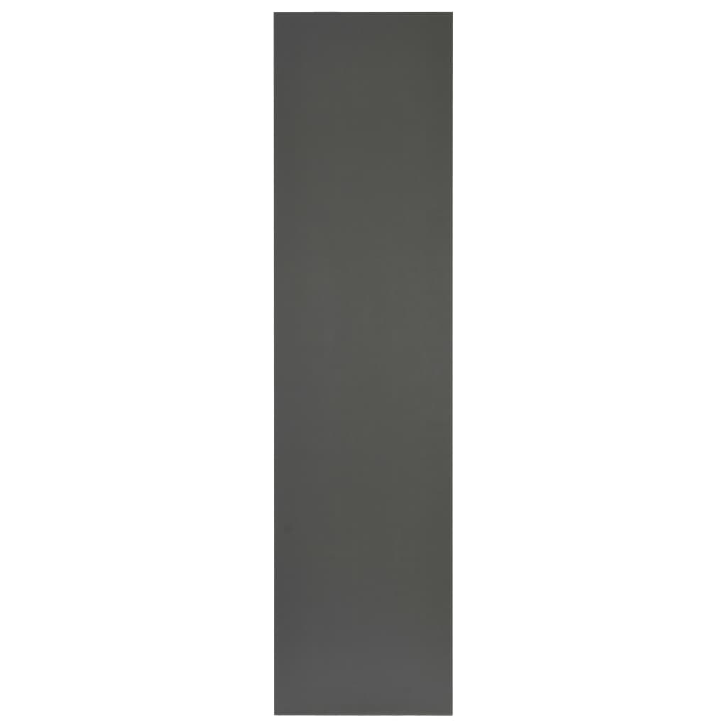 vidaXL Móvel de casa de banho 160x40x16,3 cm cinzento